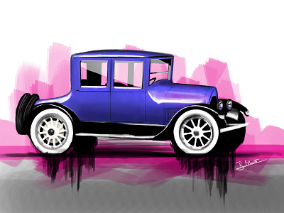 Cadillac Illustration