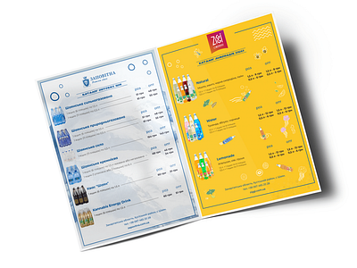 Price list for sales representatives a4 figma menu presentation price