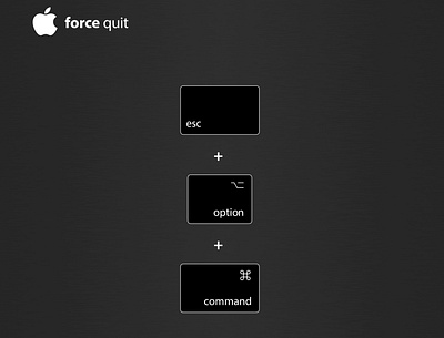 Force Quit design graphic design illustration illustrator indesign typography