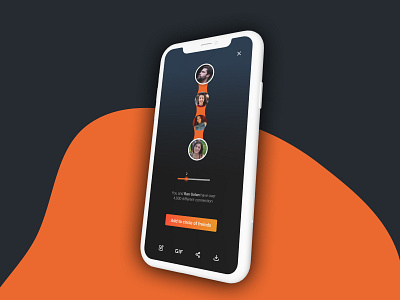 Mobile app-connecting with friends app app design community connecting connection design friends ui uxui