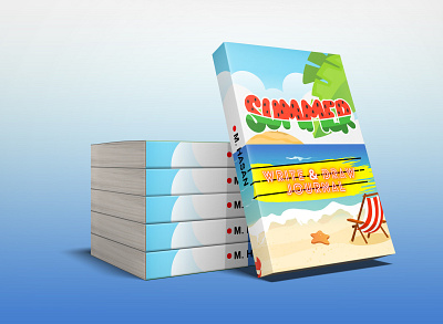 Summer Write & Draw Journal amazonkdp bookcover bookdesign coverdesign design kdp book summer journal