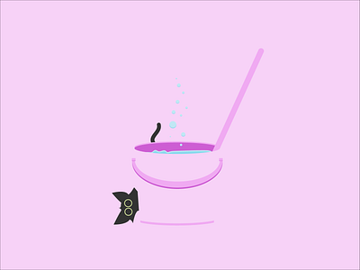 Catventure #7 art cat catventure character character design clean concept design graphic graphic design illustration minimal minimalist purple vector