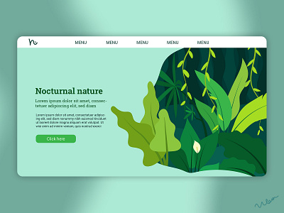 Website idea abstract design graphic design graphicdesign illustration minimal minimalist nature plants trees vector web web design web illustration website website design