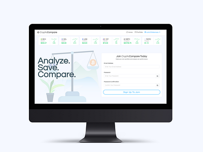 Crypto Compare Web App