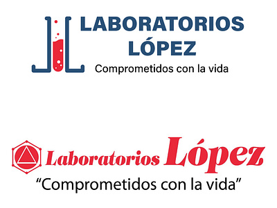 Lab Lopez v2 design el salvador flat design illustration logo vector