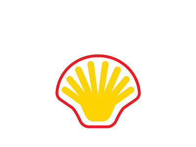 Shell branding design flat design flat illustration illustration logo logo design shell vector