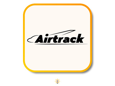 Airtrack airline branding flat flat design flat illustration flat vector flatdesign logo logo challenge logo design vector