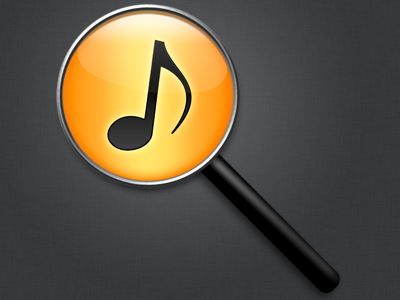 Tunesque icon mac magnifying glass music search tunesque