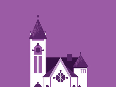 Church Illustration church geometric illustration