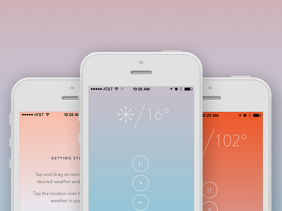 WeatherJams is Alive! android app free gradient icons ios jams minimal music simple weather weatherjams