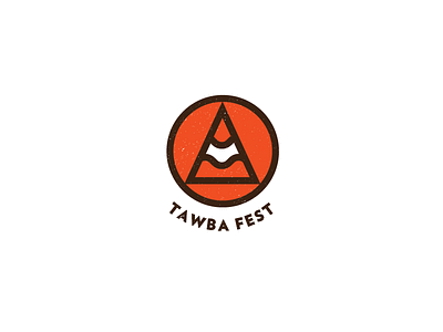 Tawba TeePee fest icon illustration outdoor teepee