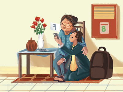 NỘI VÀ MẠNG XÃ HỘI illustration