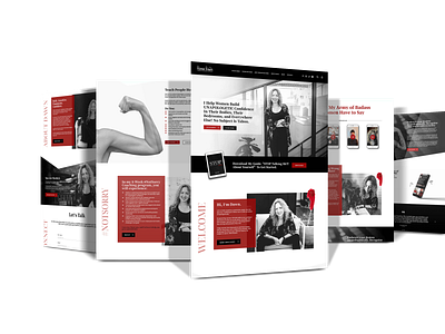 Women's Confidence Coach Web Design