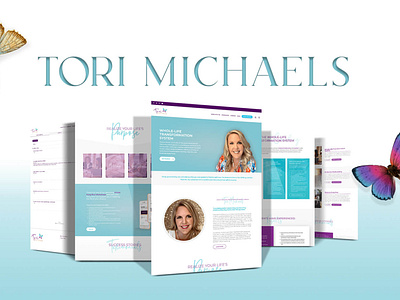 Tori Michaels Transformation Coach Branding + Web Design