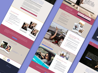 Lifestyle Coach Website Design design graphic design web design