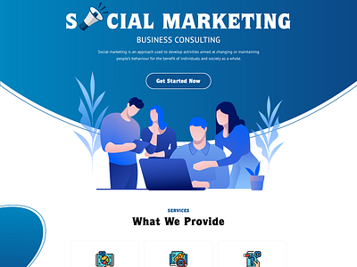 social marketing consulting commericial consulting digital digital marketing goals hirarchy home page landingpage marketing marketing agency marketing design marketing site non commercial social social marketing social network social network landing page social networking