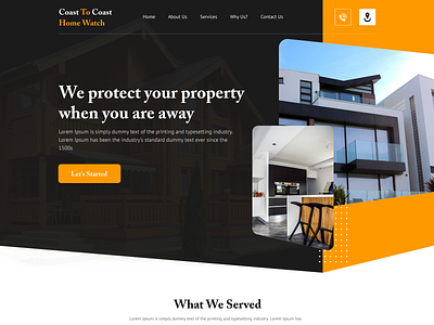 Home Inspection branding design home page homepage landing page landingpage mobile mobile app ux web design