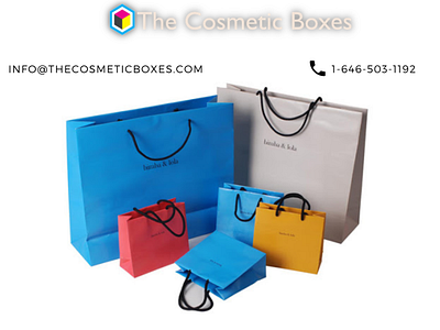 Custom Cosmetic Paper bags