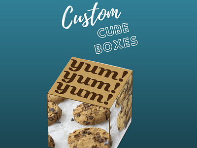 Custom Cube Boxes boxes cube boxes custom printed