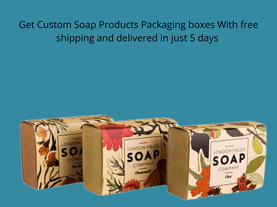 Kraft Soap Packaging Boxes boxes custom custom boxes custom retails boxes illustration logo packaging soap boxes