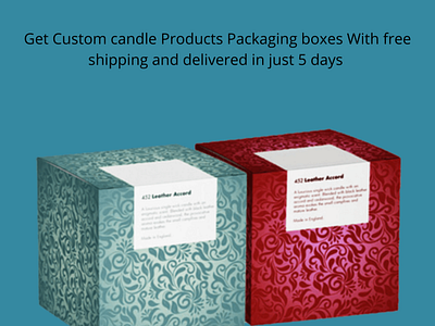 Candle Packaging Boxes