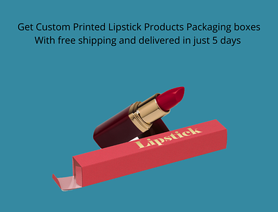 Lipstick Packaging Boxes boxes custom boxes custom retails boxes printed