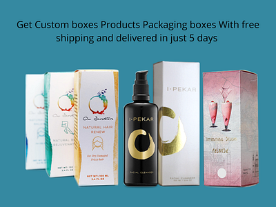 Custom Cosmetic Packaging Boxes