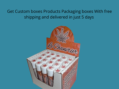 Lip Balm packaging boxes with your demand price