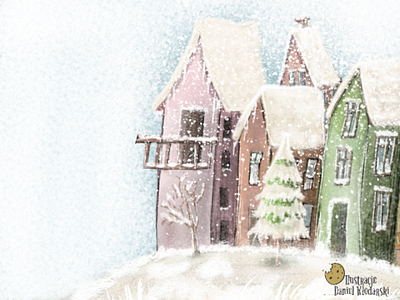 Winter in the land autumn book children childrens book city colors design home illustration illustrations illustrator land parent snow winter work