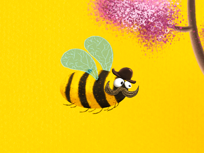 Bumblebee book books bumblebee children book illustration illustrator ilustracja ilustracje ilustrator yellow