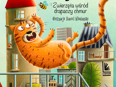 Cat book cat cover illustration illustrations illustrator ilustracja ilustracje ilustrator
