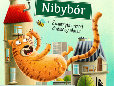 Book "Ninybór" book cat cover illustration illustrations illustrator