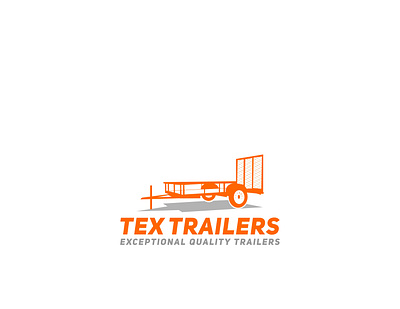 Tex Trailers help logo logo design orange simple texture trailers transportation