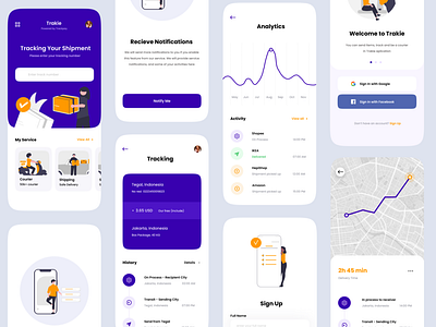 Trakie - Package Tracking App