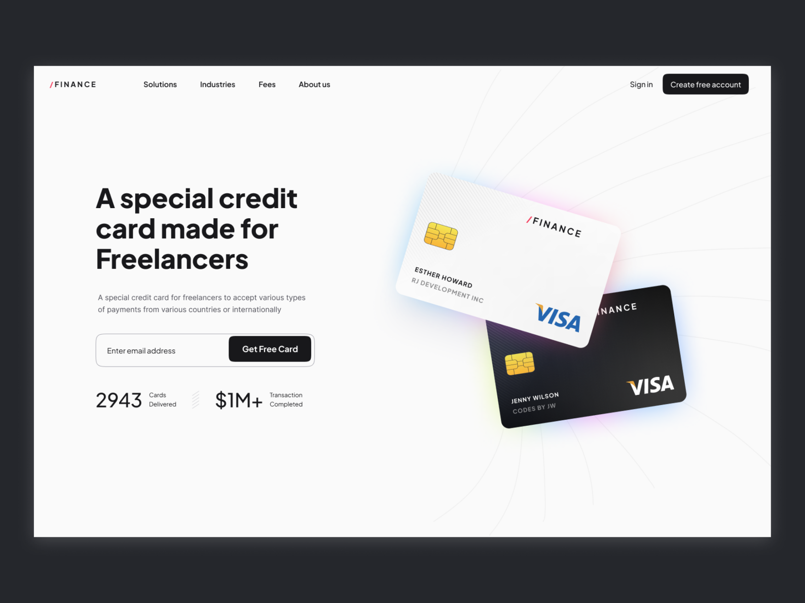 fintech-web-header-by-yunus-bahtiar-on-dribbble