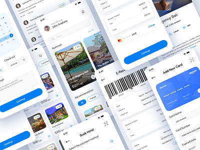 Hotel Booking App 3d airbnb app animation booking app hotel app hotel booking app hotel booking landing page hotel mobile app illustration landing page mobile design ticket app ticket booking app tourist app travel app travel app design ui web design