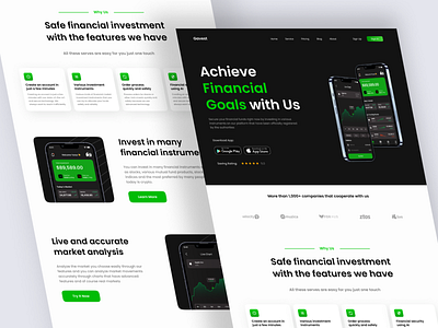 Gavest - Investment Platform Web Design