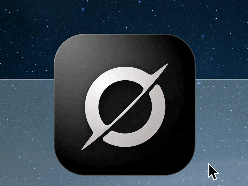 Black Hole Logo Concept | dailyUI 005 ae aftereffects ai app blackhole cosmology dailyui dailyui005 dailyuichallenge illustrator logo logo design neumorphic design neumorphism space ui ux vector