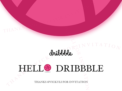 hello dribbble