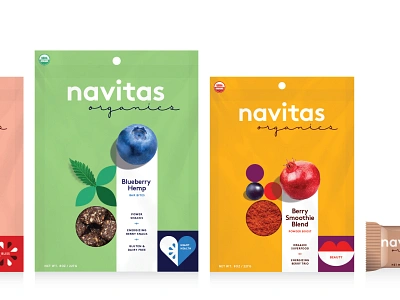 Superfood Packaging berry blueberry branding design cpg food food branding hemp icons identity ingredients label design organic packaging pouch powder smoothie snacks superfoods