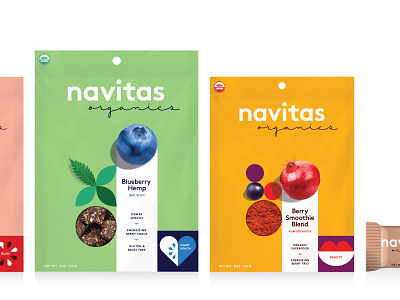 Superfood Packaging berry blueberry branding design cpg food food branding hemp icons identity ingredients label design organic packaging pouch powder smoothie snacks superfoods