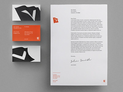 VIZ Rebrand pt 2 branding branding and identity branding design business card collateral letterhead media paper system stationery visual identity