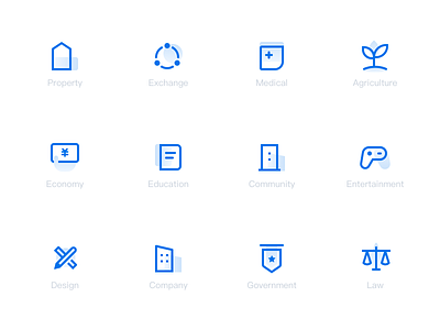 service category icons