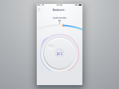 Thermostat Concept thermostat ui