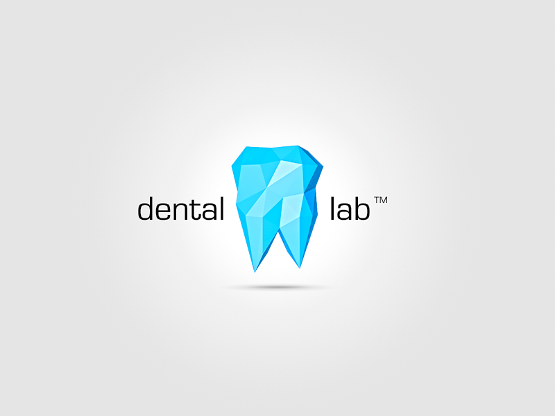 Dental Lab Logo by Wang Qinzheng on Dribbble