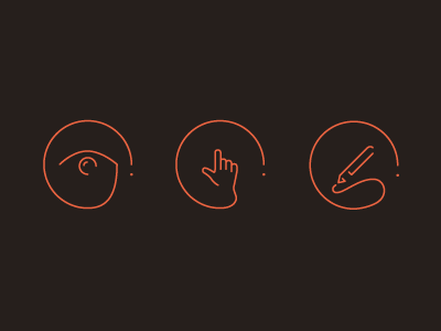 Icons for my new website