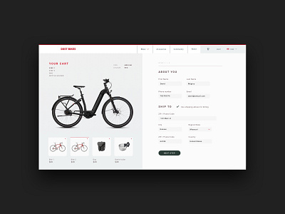 Dost Bikes / Shipping Page