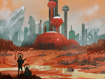 Planet X - Scifi Illustration