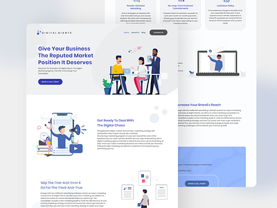 Digital Marketing Landing page