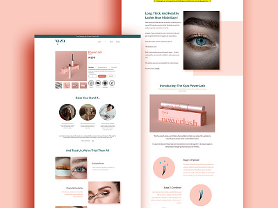 Xyza Product Web Design beauty branding minimal pink ui ui ux ui design uidesign uiux ux ux ui ux design uxdesign uxui web web design webdesign website website design
